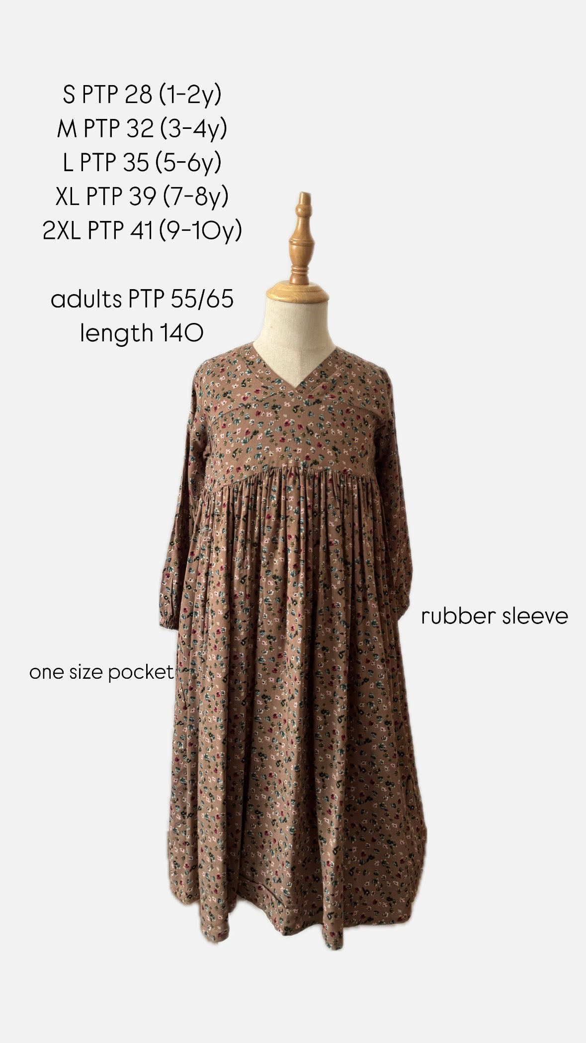 Floral Fantasy Mother Daughter Dress