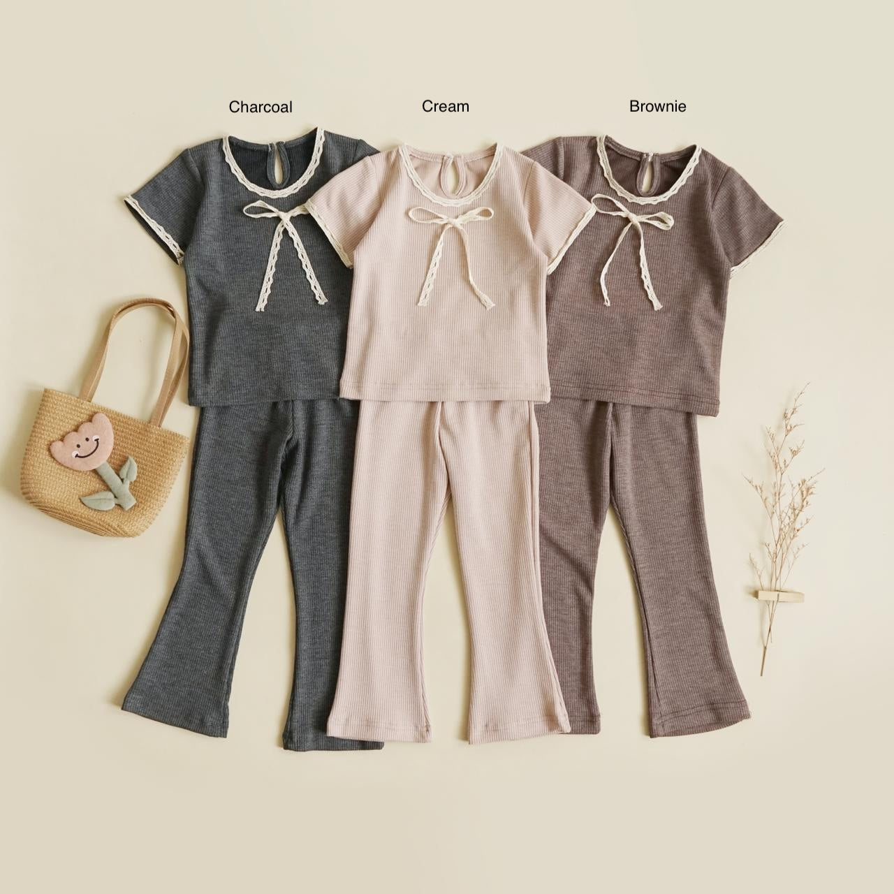 COQUETTE PANTS SET