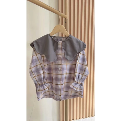 Gloria Peterpan Mother Daughter Blouse
